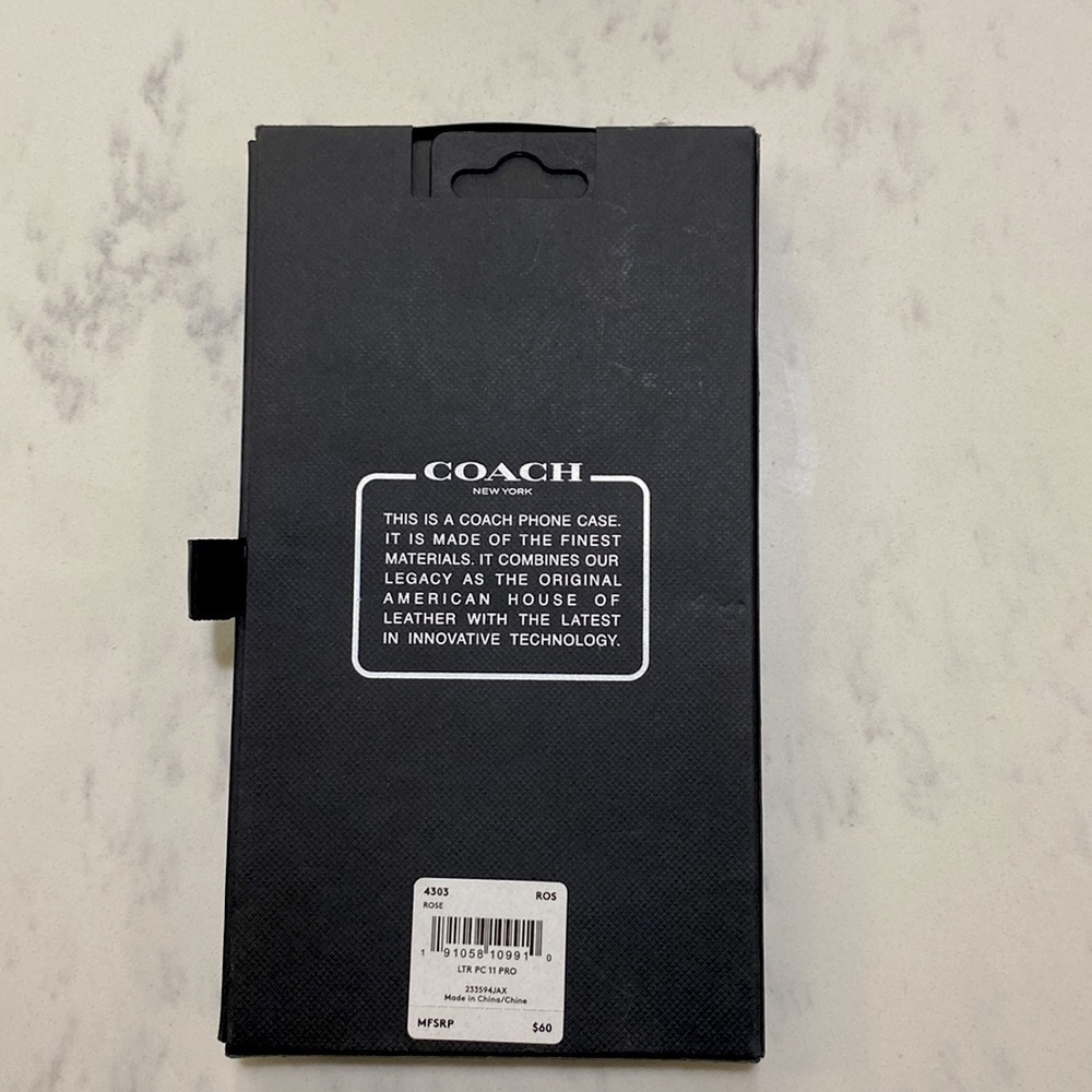 ✨NEW✨COACH IPHONE 11 PRO CASE - Picture 6 of 6